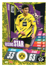 fotbalová kartička Topps Match Attax Champions League 2020-21 Rising Star RS11 Giovanni Reyna - Borussia Dortmund