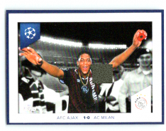 2020-21 Topps Champions League samolepka UCL Moments Patrick Kluivert AFC Ajax