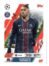 fotbalová kartička 2025-26 Topps Match Attax UCC Winter Collection Paris Saint-Germain 242 Ousmane Dembélé