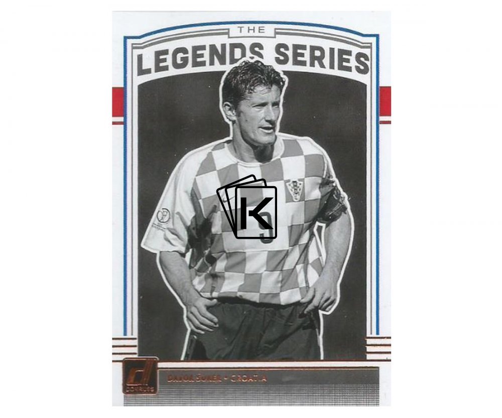 2018-19 Panini Donruss Soccer - The Legend Series LS8 - Davor Šuker -  Croatia