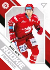 hokejová kartička 2021-22 SportZoo Tipsport Extraliga Serie 2 Rookie Premiere  RP-11 Pavel Matěj HC Oceláři Třinec