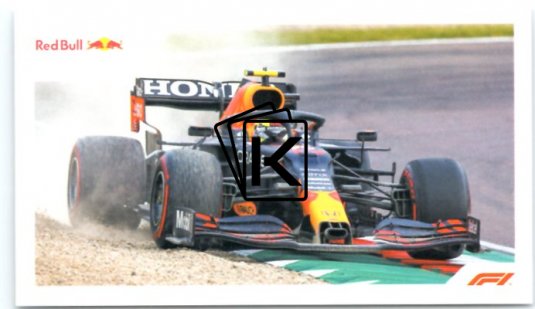 samolepka 2021 Topps Formule 1 Widescreen 50 Sergio Perez Red Bull