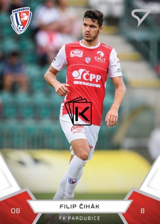 fotbalová kartička 2021-22 SportZoo Fortuna Liga 126 Filip Čihák FK Pardubice