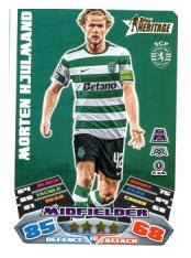 fotbalová kartička 2025-26 Topps Match Attax UCC 400 Morten Hjulmand (Sporting Clube de Portugal)