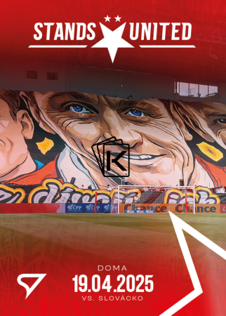 2025-26 SportZoo SK Slavia Praha Stands United SU-17 Slavia vs. Slovácko