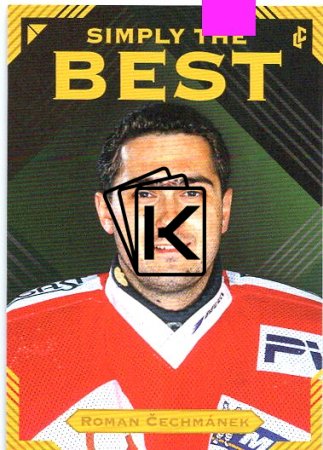 Legendary Cards Simply The Best 17 Roman Čechmánek 2000 Česká Republika