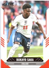 2021-22 Panini Score FIFA 76 Bukayo Saka - England