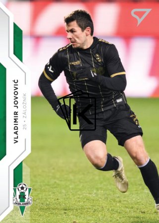 fotbalová kartička SportZoo 2020-21 Fortuna Liga Serie 2 řadová karta 303 Vladimir Jovović FK Jablonec
