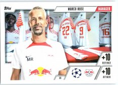 2023-24 Topps Match Attax EXTRA UEFA Club Competition Managers 59 Marco Rose (RB Leipzig)