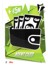 fotbalová kartička Topps Match Attax Champions League 2020-21 T1 Agent Card