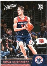 2016-17 Panini Prestige 196 Tomáš Satoranský Washington Wizards RC