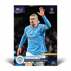 2022-23 Topps Now UCL 090 Erling Haaland - Manchester City