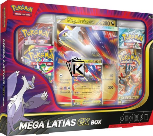 Pokémon Mega Evolution Latias ex Box