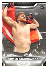 2020 Topps UFC Knockout 24 Edmen Shahbazyan - Middleweight