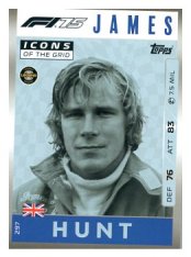 2025 Topps Turbo Attax F1  Icons of the Grid   297 James Hunt