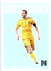 2017 Panini Nobility 37 Andriy Shevchenko - Ukraine
