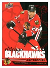 2025-26 Upper Deck Centennial Chicago Blackhawks 38 Michal Handzus