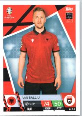 fotbalová karta Topps Match Attax EURO 2024 ALB7 Iván Balliu (Albania)