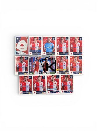 2025-26 Topps Champions League SK Slavia Praha kompletní set