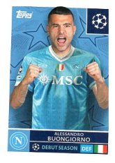 2025-26 Topps Champions League  SSC Napoli 429 Alessandro Buongiorno