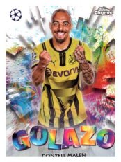 fotbalová kartička 2024-25 Topps Chrome Golazo 4 - Donyell Malen