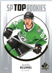 2022-23 Upper Deck SP Authentic SP Top Rookies TR-33 Matej Blumel - Dallas Stars