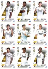 Týmový set 2025-26 Topps Match Attax UEFA Club Competitions Real Madrid CF