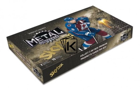 2022-23 Upper Deck Skybox Metal Universe Hockey Master Case ( 16 boxů)