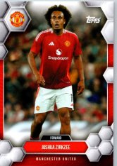 fotbalová kartička 2024-25 Topps Manchester United Fan Set 19 Joshua Zirkzee