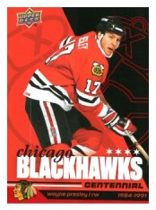 2025-26 Upper Deck Centennial Chicago Blackhawks 84 Wayne Presley