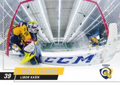 hokejová kartička 2021-22 SportZoo Tipsport Extraliga Serie 2 Net Cam NC-16 Libor Kašík PSG Berani Zlín
