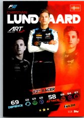 2021 Topps Formule 1 Turbo Attax 113 Christian Lundgaard ART Grand Prix