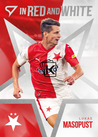 2025-26 SportZoo SK Slavia Praha In Red and White RW-16 Lukáš Masopust