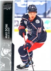 hokejová karta 2021-22 UD Series One 52 Max Domi - Columbus Blue Jackets