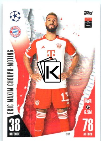 Fotbalová kartička 2023-24 Topps Match Attax UEFA Club Competitions 207	Eric Maxim Choupo-Moting FC Bayern München