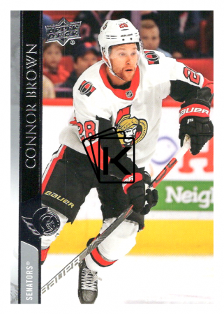 2020-21 UD Series One 128 Connor Brown - Ottawa Senators