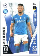 2023-24 Topps Match Attax EXTRA UEFA Club Competition Squad Update 27 Amir Rrahmani (SSC Napoli)