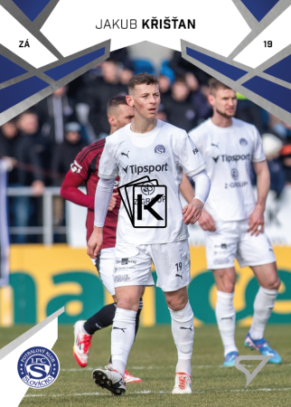 Fotbalová kartička 2024-25 SportZoo Chance Liga Serie 2 1.FC Slovácko 256 JAKUB KŘIŠŤAN