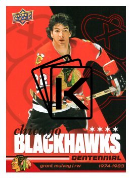 2025-26 Upper Deck Centennial Chicago Blackhawks 62 Grant Mulvey