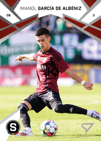 Fotbalová kartička 2024-25 SportZoo Chance Liga Serie 2 AC Sparta Praha 194 I. G. DE ALBÉNIZ