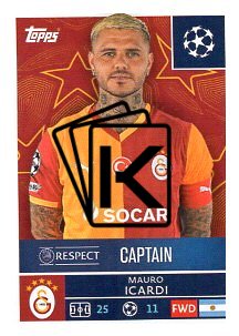 2025-26 Topps Champions League Galatasaray SK 225 Mauro Icardi