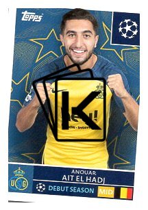 2025-26 Topps Champions League  Union SG 460 Anouar Ait El Hadj