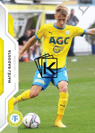 fotbalová kartička SportZoo 2020-21 Fortuna Liga Serie 2 řadová karta 332 Matěj Radosta FK Teplice