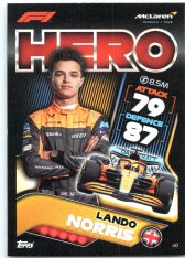 2022 Topps Formule 1 Turbo Attax 40 Lando Norris (McLaren)