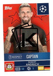 2025-26 Topps Champions League Bayer 04 Leverkusen 127 Robert Andrich