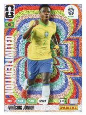 fotbalová kartička World Cup 2026 Adrenalyn XL Limited Edition  Vinicius Junior (Brazil)