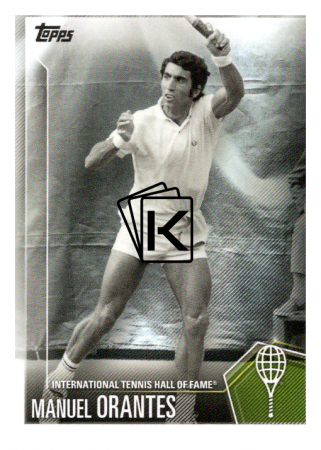 2019 Topps Tennis Hall of Fame 40 Manuel Orantes