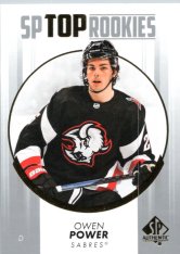 2022-23 Upper Deck SP Authentic SP Top Rookies 2022-23 Upper Deck SP Authentic SP Top Rookies TR-39 Owen Power - Buffalo Sabres