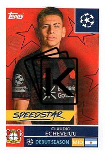 2025-26 Topps Champions League Bayer 04 Leverkusen 137 Claudio Echeverri