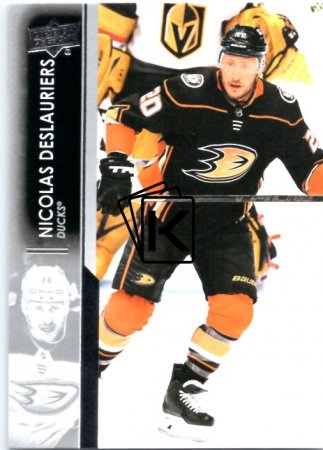 hokejová karta 2021-22 UD Series One 1 Nicolas Deslauriers - Anaheim Ducks